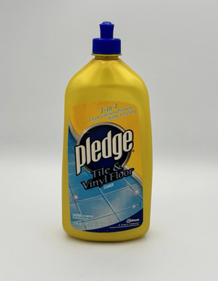 Pledge Tile & Vinyl Floor Cleaner 27oz ~75% Full Discontinued SC Johnson