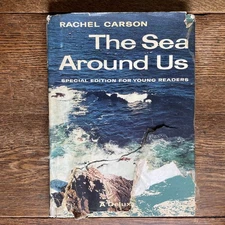 The Sea Around Us Special Edition for Young Readers by Rachel Carson 1958