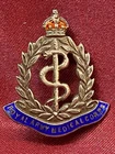 Lovely Bright WW1/2 Royal Army Medical Corps Silver Enamel Sweetheart Brooch