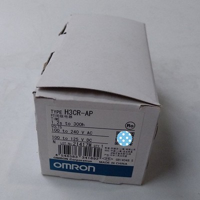 1PC New Omron Time relay H3CR-AP 100-240V 1.2s-300h Free ship