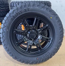 20x9 Pro Comp Snare Black Wheels 32" AT Tires 6x5.5 Ford Bronco Full Size