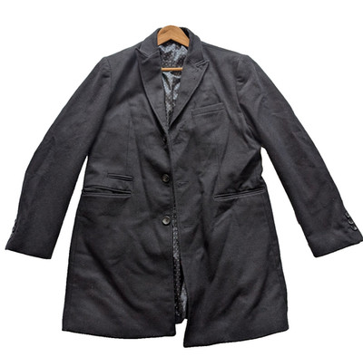 NEXT Tailoring - Black Wool Jacket L (New Line Collection) Fabrics Made in Italy