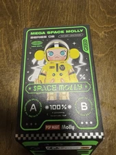 POP MART 100% Mega Space Molly Series 2 Blind Box Confirmed Figure Toy Doll
