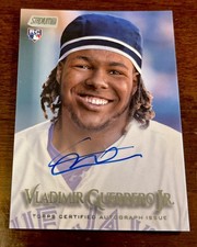 Vladimir Guerrero Jr 2019 Topps Stadium Club on Card ROOKIE BLUE JAYS
