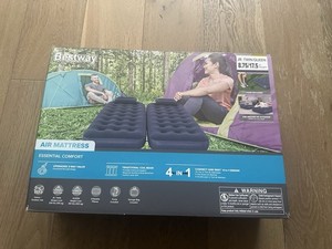Bestway Two Twin Height  8.75" Air Mattress~ NEW In BOX
