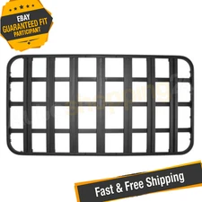 Smittybilt 9450 Black Aluminum 50" W x 94" L x 2" T Defender Platform Roof Rack