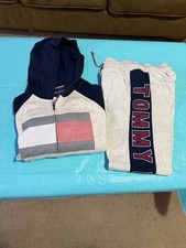big boys grey size M 12-14 Tommy Hilfiger tracksuit