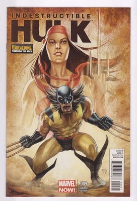 Indestructible Hulk: Variant #9 - Wolverine Through the Ages - Roux Cover NM-