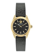 Versace Womens  Gold 36mm Strap Fashion Watch