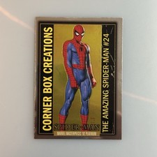 SPIDER-MAN 2024 Marvel Masterpieces '92 Platinum Corner Box Creations #CB-7