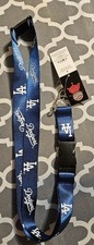 MLB Los Angeles Dodgers Clip On Lanyard Keychain Official Licensed-blue Color