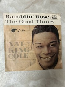 Vintage Nat King Cole 45 RPM 7" Records Each Sold Separately