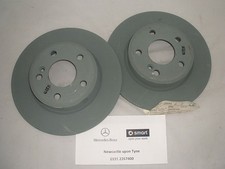 Genuine Mercedes-Benz W246 B-Class W176 A-Class REAR Brake Discs X2 A2464230012