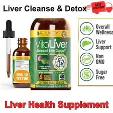 VitaLiver - Liver Health Supplement - Support Liver Cleanse & Detox, 2 Fl Oz