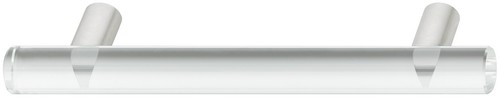 Häfele Möbelgriff Glas Edelstahl Türgriff Schrankgriff Küchengriff LA 128 mm - 第 1/3 張圖片