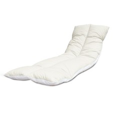 Image of Padded Sun Lounger Cushion Recliner 60x190cm Garden Chair Topper UK  1 or 2 Pack
