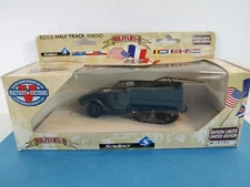 Solido Military- Half Track Radio Die-Cast Model #6203 Made In France 