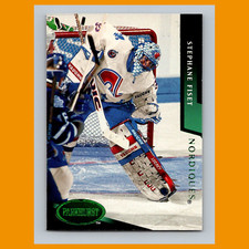 Stephane Fiset #164 1993 Parkhurst Emerald Ice Quebec Nordiques Hockey Card NHL