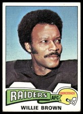 1975 Topps #95 Willie Brown - EX