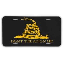 12 X 6 Don't Tread On Me Aluminum LICENSE PLATE FRONT USA MADE CAR SUV TRUCK