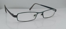 Vintage Pro Design 1171 Green Gray Rectangular Metal Sunglasses FRAMES ONLY