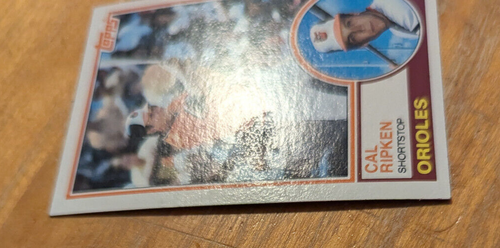 1983 Topps #163 Cal Ripken Jr. Orioles read - Picture 4 of 4