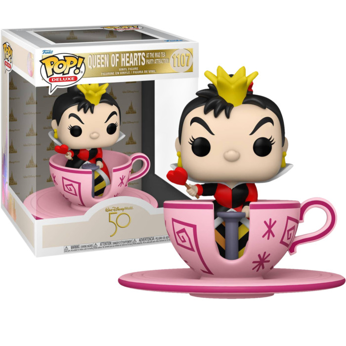 Funko Pop! Disney World 50A Reina De Corazones Tea Party #1107 Exclusivo Objetivo