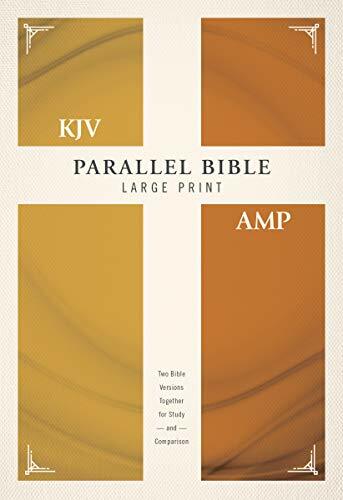 KJV, Amplified, Parallel Bible, Large Print, Hardcover, Red Letter: Two Bible V - Image 6