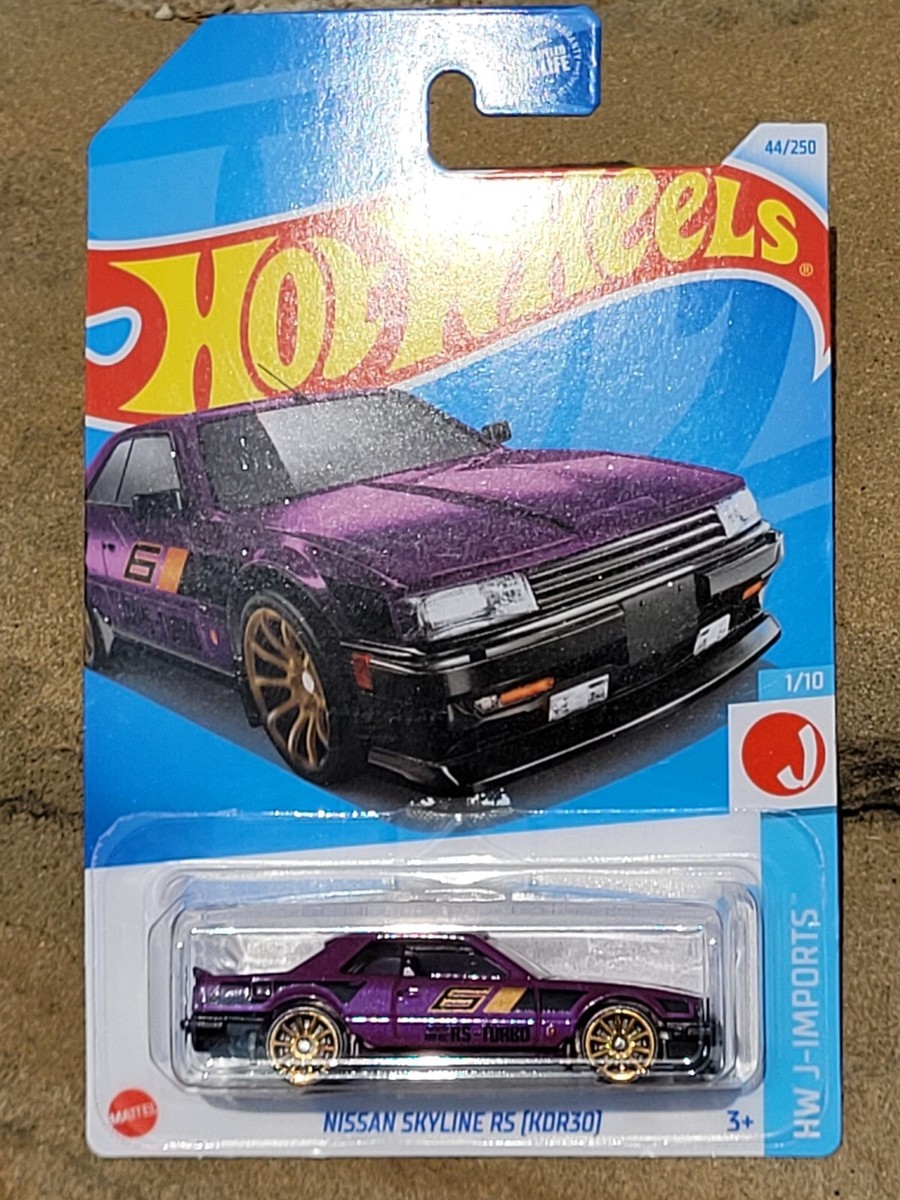 2024 Hot Wheels Nissan Skyline RS (KDR30) Lot Of 10 Purple W/ Gold