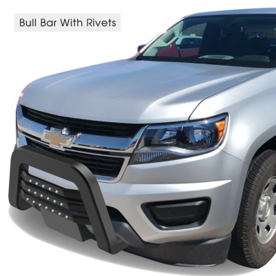 APS front Bar Push Bumper | Black | Fits 2015-2018 Colorado/Canyon