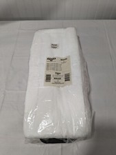 UNGER 16" Wet Mop Pad: Quick Change, Medium, White Mop, Microfiber Qty 5 MA450