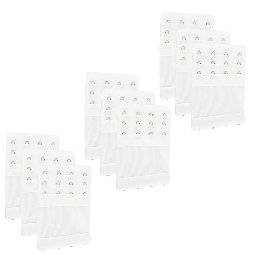 More of Me to Love Stretch BH Extender 9er-Pack, weiß, 2/3/4-Haken-Stil, elastisch - Bild 17 von 18