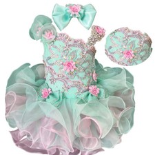 Jenniferwu Tulle Tutu Dress Princess Wedding Birthday Party Dresses for Girls