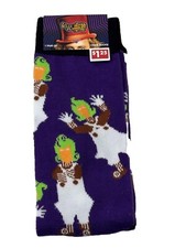 Willy Wonka Novelty Crew Socks 1 Pair Multicolor Shoe 6-12
