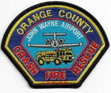 Airport - John Wayne Airport C.F.R. / Orange Co., CA  (4.5" x 3.5") fire patch