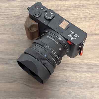 Metal Bayonet Square Lens Hood fit for Sigma 50mm F2 DG DN 35mm F2