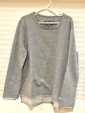 Gray Fleece Sweatshirt Girls 10/12 By Buffalo David Bitton EUC