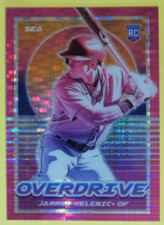 BB Jarred Kelenic 2021 Panini Overdrive Pink Pulsar #7