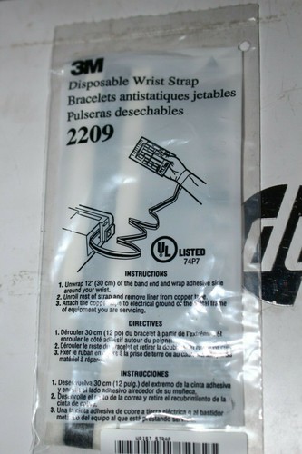 3M Wrist Strap 2209 LS BOX 01 - Picture 2 of 3
