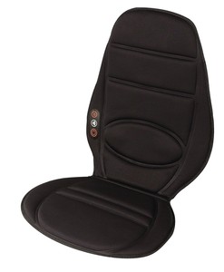 Details About Homedics Vibration Comfort Back Massage Chair Cushion With Heat In Car Adaptor