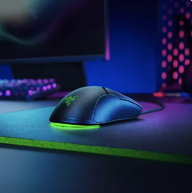 Ratón Razer Viper réplica 5000 DPI sensor óptico RGB con cable ligero para juegos Foto 3 de 4