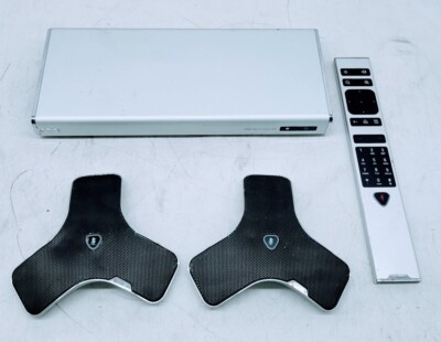 SET OF Polycom RealPresence Group 500 W/ 2x 20190326 MIC & REMOTE CONTROL BW7530