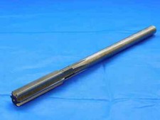 MORSE 15/32 O.D. HSS CHUCKING REAMER 6 FLUTE .4687 ONSIZE MADE IN USA