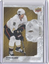 19/20 2019/20 Engrained Base Card #43 Teemu Selanne - Anaheim Ducks /299