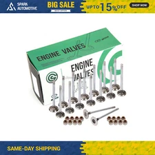 Intake Exhaust Valves w/ Seals Fit 90-01 Honda CRV Acura Integra 1.8 2.0 B18 B20