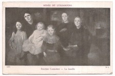 paris , musée du luxembourg , eugène carrière , la famille --