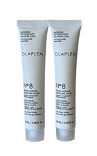 2 x Olaplex No 8 Bond Intense Moisture Mask  travel .68oz each  Sealed