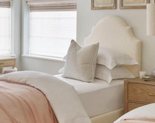 Sophie Paterson Handmade Single Bed Frame - Upholstered in Chase Erwin boucle