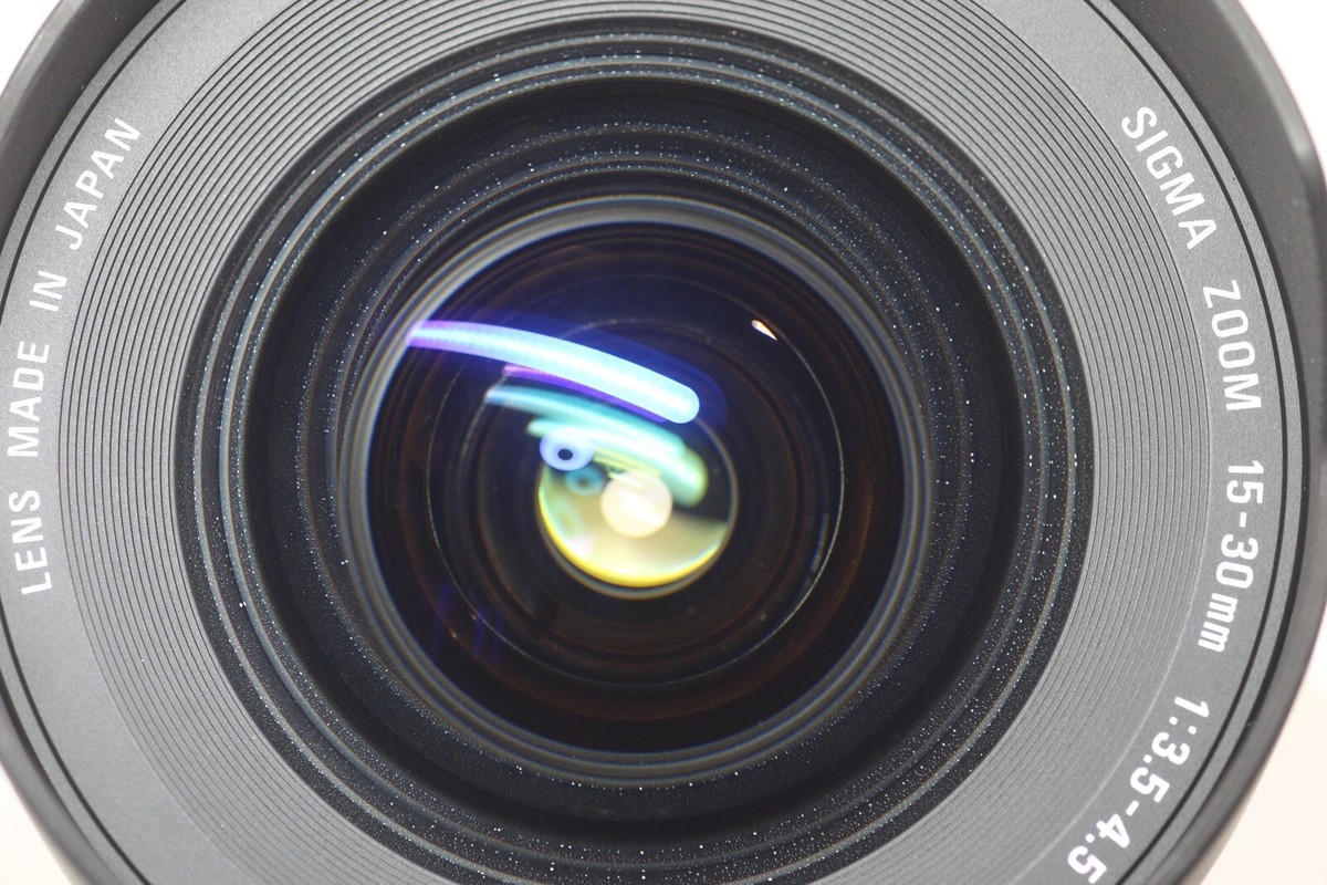 Sigma 15-30mm F/3.5-4.5 EX DG AF ASPHERICAL Zoom Lens for Canon EF