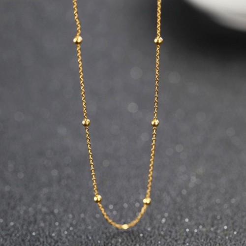 Authentic 18k Yellow Gold Chain Women 